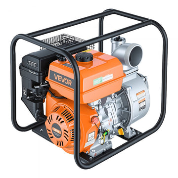 Vevor Water Pump 4" 422 GPM 8.3HP Semi Trash Gas Powered Transfer Pump New