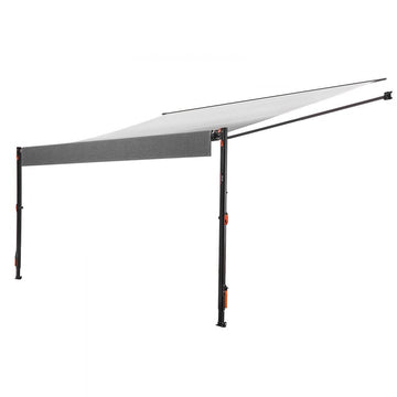Vevor Manual Retractable RV Awning Complete Kit 14.12' Gradient Black New