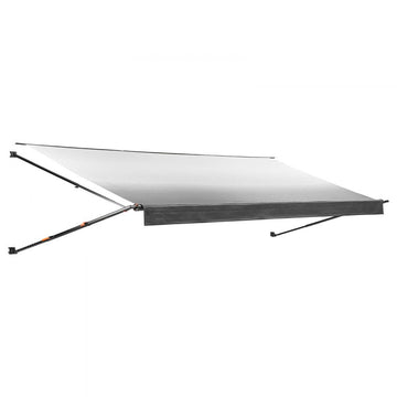 Vevor RV Awning Manual Retractable Complete Kit 20.12' Gradient Black New