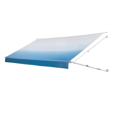 Vevor RV Awning Manual Retractable Complete Kit 20.12' Gradient Blue New