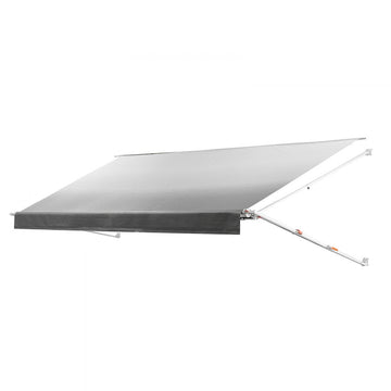 Vevor RV Awning Manual Retractable Complete Kit with Sunshade Screen 18.12' Gradient Gray New