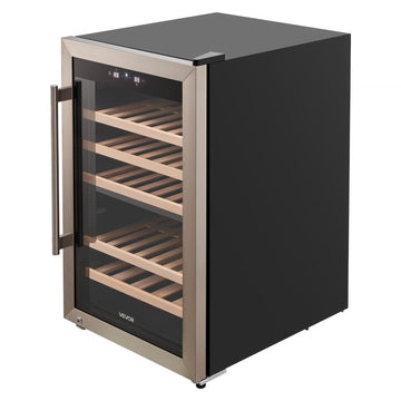 Vevor Wine Cooler 52-Bottle Dual Zone Freestanding Wine Fridge New