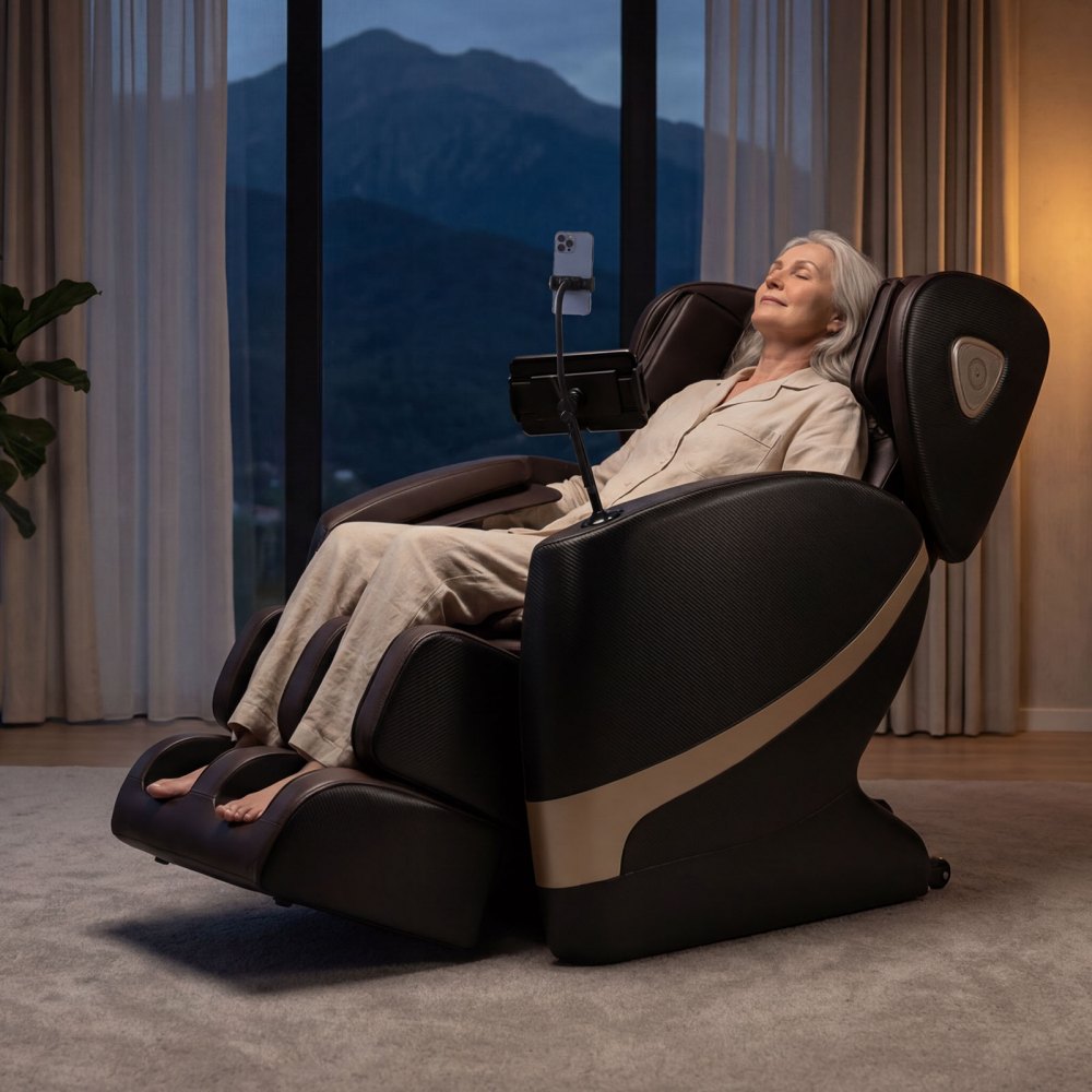 Vevor Massage Chair Zero Gravity Full Body Recliner with 10-Point Rollers, Heating, Bluetooth Speaker New