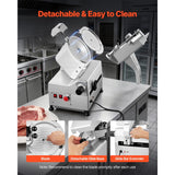 Vevor Meat Slicer Fully Automatic Commercial Food Slicer with 10" Carbon Steel Blade New