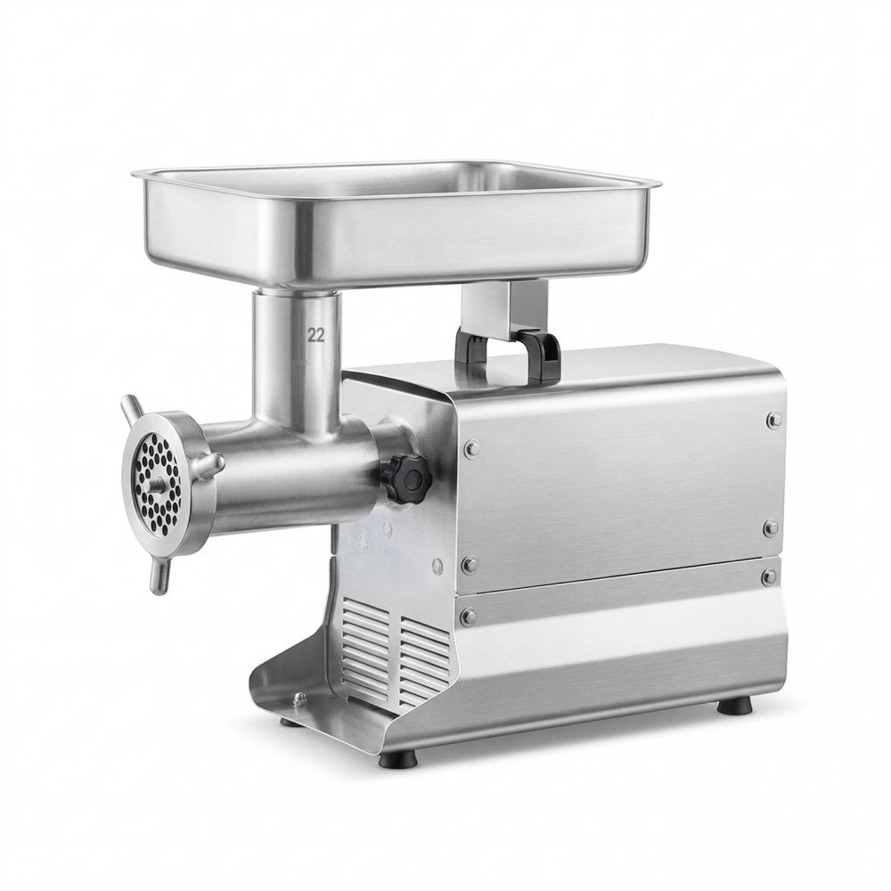 Vevor Meat Grinder Commercial Electric #22 13 lbs/min Stainless Steel Sausage Maker New