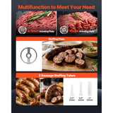 Vevor Meat Grinder Commercial #32 Electric Meat Mincer 21 lbs/Min Stainless Steel New