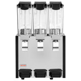Vevor Beverage Dispenser Commercial 3-Tank 10 L Stainless Steel Juice Drink Machine New