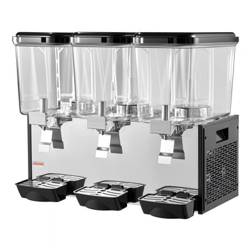Vevor Commercial Beverage Dispenser 3 x 18L Cold Drink Machine New