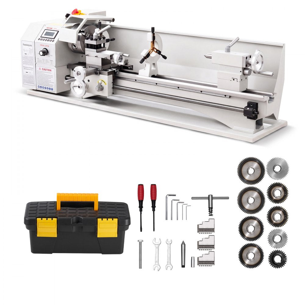 Vevor Metal Lathe 8.7" x 30" 1100W Variable Speed Benchtop Machine New