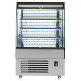 Vevor Open Air Merchandiser 5.4 cu. ft. 3-Tier Commercial Refrigerator Display Cooler New