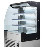 Vevor Open Air Merchandiser 5.4 cu. ft. 3-Tier Commercial Refrigerator Display Cooler New