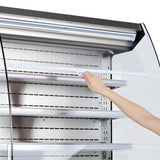 Vevor Open Air Merchandiser 5.4 cu. ft. 3-Tier Commercial Refrigerator Display Cooler New