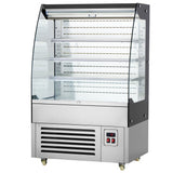 Vevor Open Air Merchandiser 5.4 cu. ft. 3-Tier Commercial Refrigerator Display Cooler New