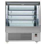 Vevor Open Air Merchandiser 7.5 cu. ft. 3-Tier Commercial Refrigerator Display Cooler New