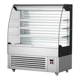 Vevor Open Air Merchandiser 7.5 cu. ft. 3-Tier Commercial Refrigerator Display Cooler New