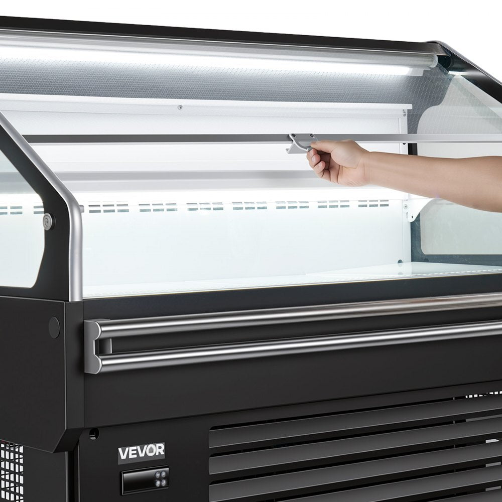 Vevor Open Air Merchandiser 4.6 cu. ft. Commercial Refrigerator Display Cooler New