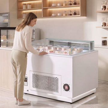 Vevor Open Air Merchandiser 3.1 cu. ft. Commercial Refrigerator Display Cooler New