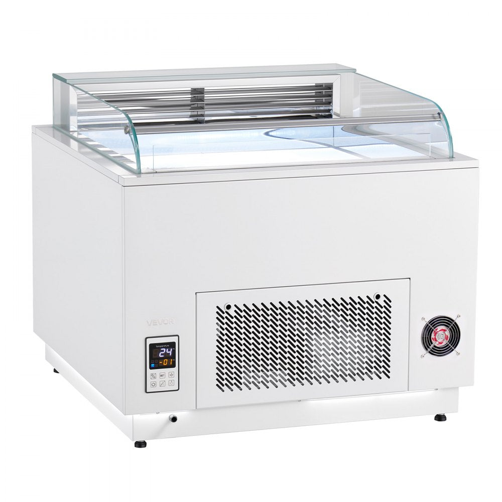 Vevor Open Air Merchandiser 3.1 cu. ft. Commercial Refrigerator Display Cooler New