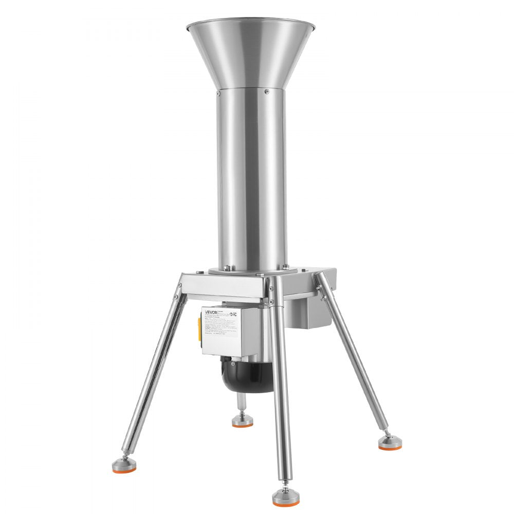 Vevor Fruit Crusher Electric Apple Crusher 1100W Stainless Steel Freestanding New