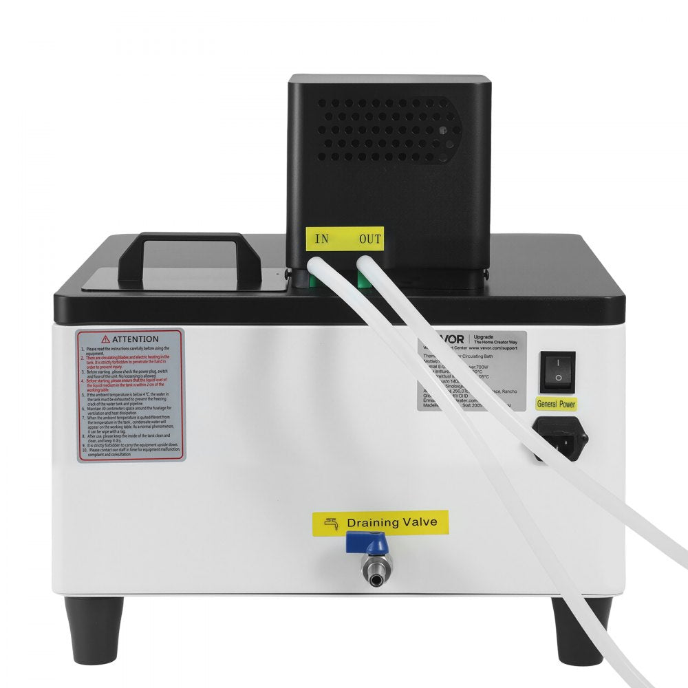 Vevor Water Bath Viscometer Thermostatic Circulating Lab Unit New