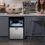 Vevor Ice Maker Commercial Freestanding 200 lbs/24h 50 lbs Storage Capacity New