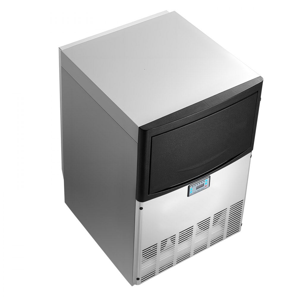 Vevor Ice Maker Commercial Freestanding 200 lbs/24h 50 lbs Storage Capacity New