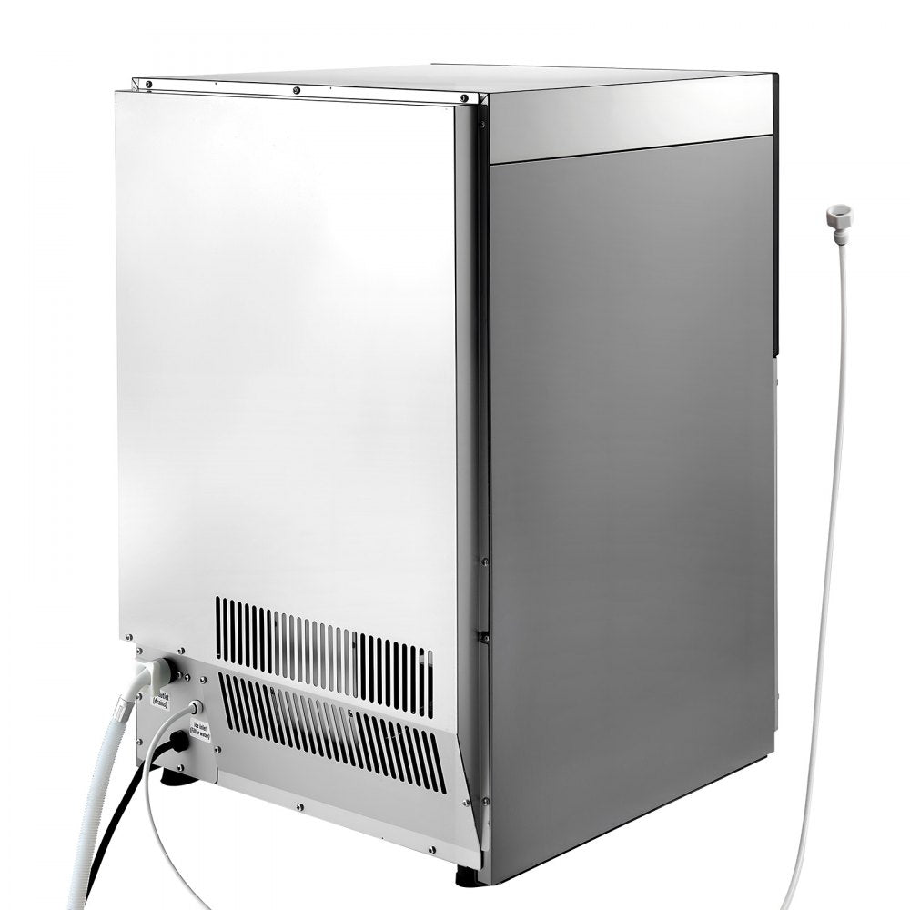 Vevor Ice Maker Commercial Freestanding 200 lbs/24h 50 lbs Storage Capacity New