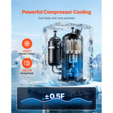 Vevor Industrial Water Chiller 5460 BTU/h Laser Cooler Cooling System New