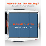 Vevor Truck Tonneau Cover Hard Tri-Fold for 2015-2025 Ford F150 5.5' Bed New