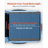 Vevor Truck Bed Tonneau Cover Hard Tri-Fold for 2022-2025 Toyota Tundra 5.6' Bed New
