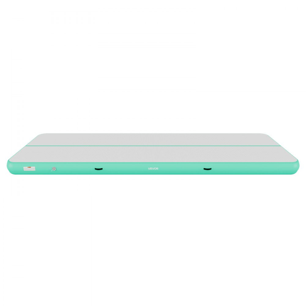 Vevor Inflatable Gymnastics Air Mat 20' x 6.6' x 8" Mint Green New