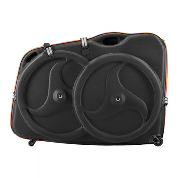 Vevor Bike Travel Case EVA Hard Shell Bicycle Bag w/ TSA Lock & Wheels New
