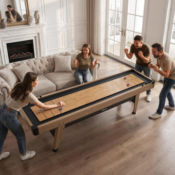 Vevor Shuffleboard Table 9' Scratch-Resistant Game Room Set New