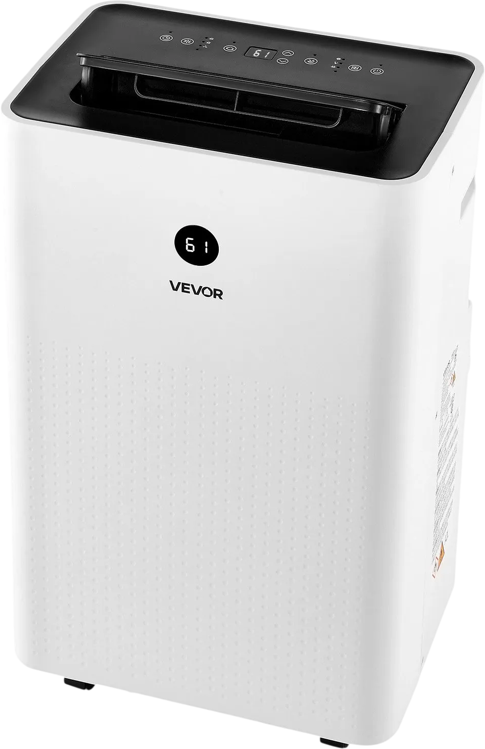 Vevor Portable Air Conditioner Heater Combo 14,000 BTU with LED Touch Panel Remote Control New