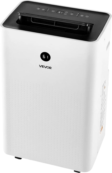 Vevor Portable Air Conditioner Heater Combo 14,000 BTU with LED Touch Panel Remote Control New