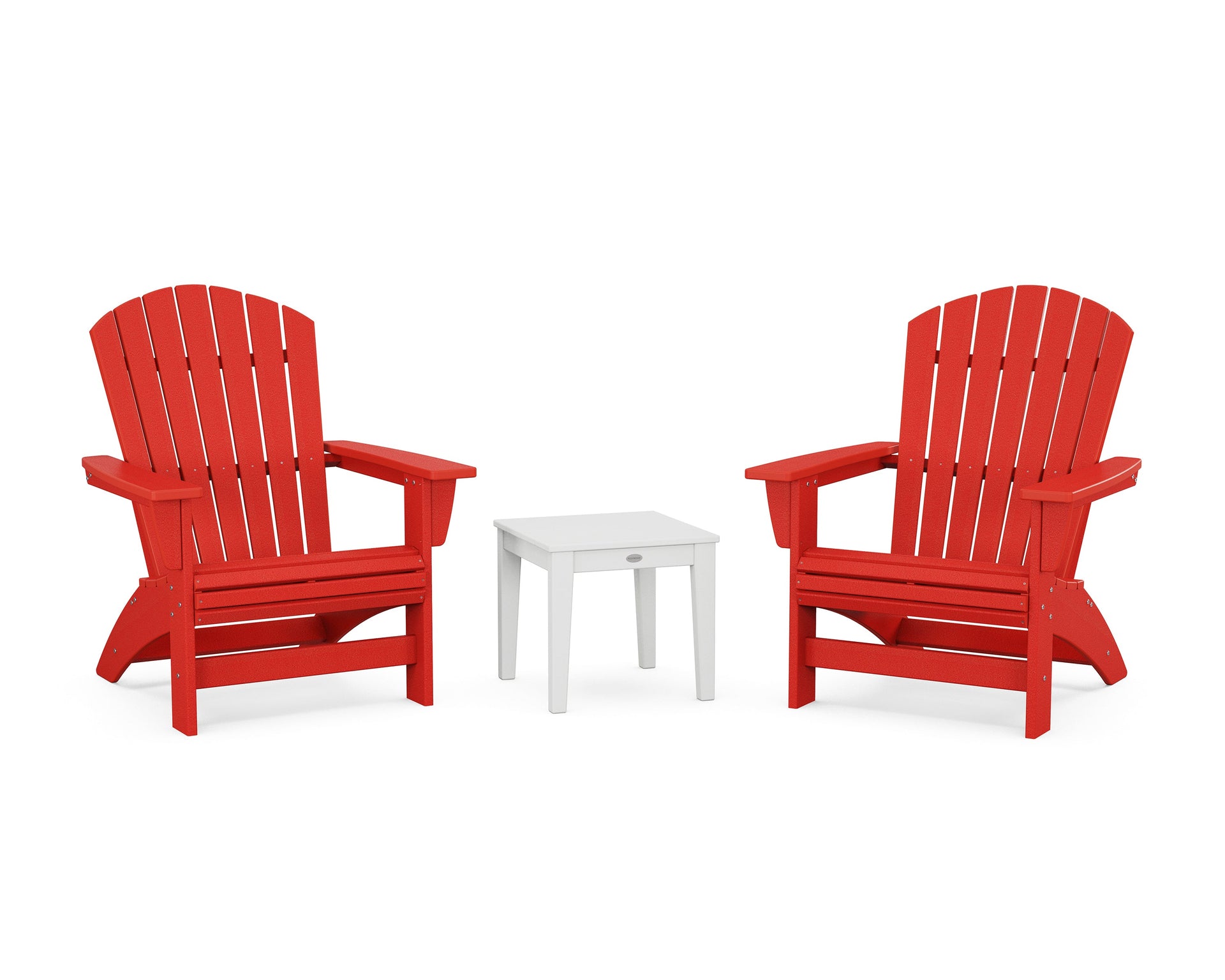 3-Piece Nautical Grand Adirondack Set
