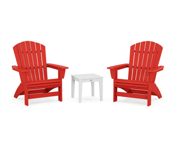 3-Piece Nautical Grand Adirondack Set
