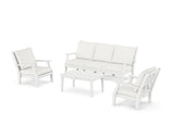 Wovendale 4-Piece Deep Seating Set with Sofa