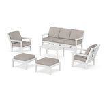 Chippendale 6-Piece Lounge Sofa Set