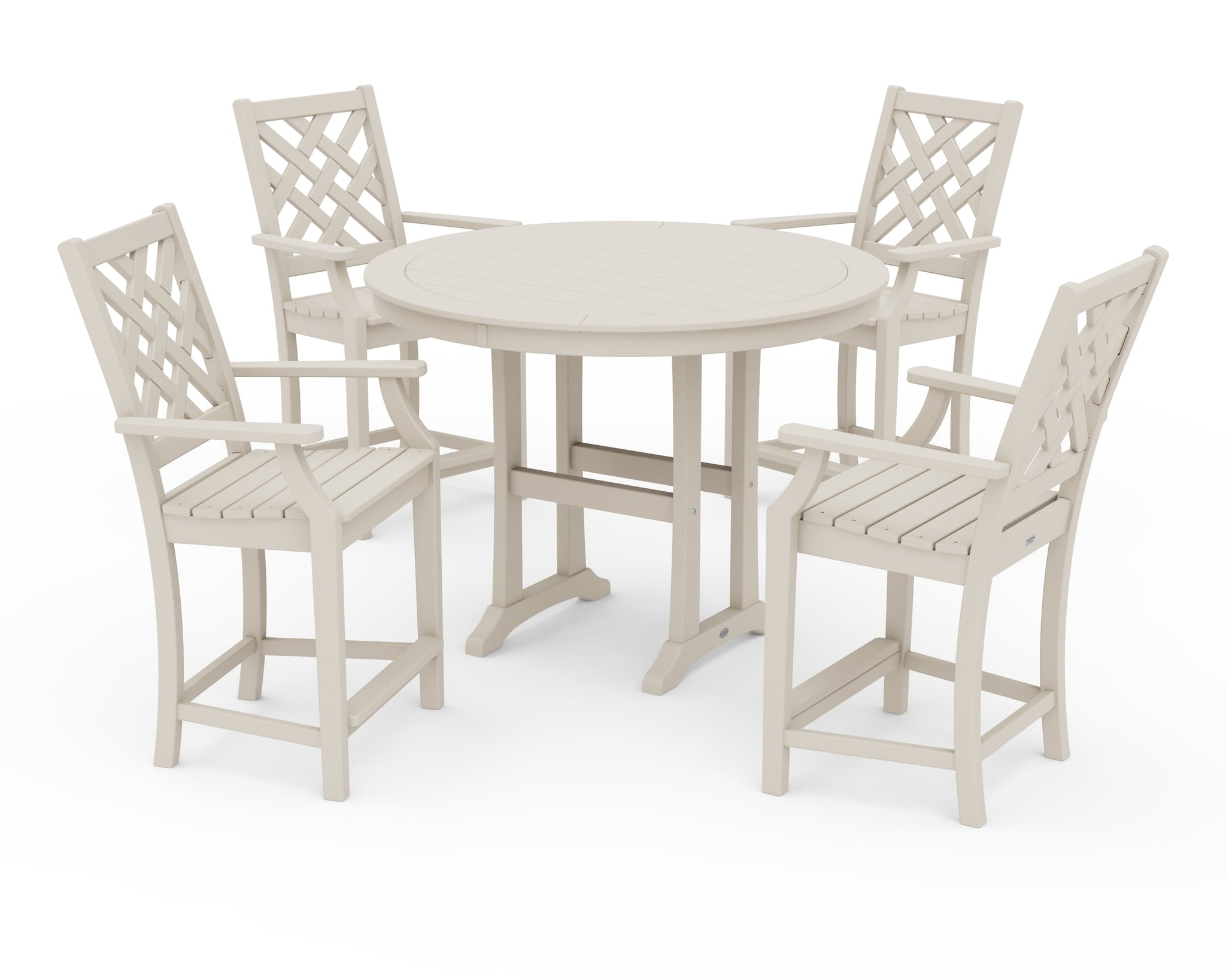 Wovendale 5-Piece Round Counter Set