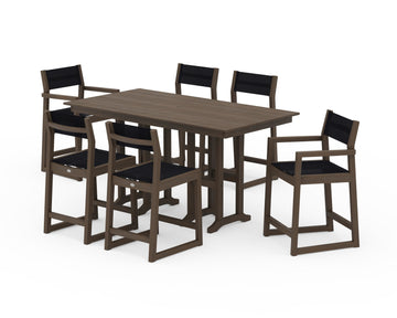 EDGE Sling 7-Piece Farmhouse Counter Set
