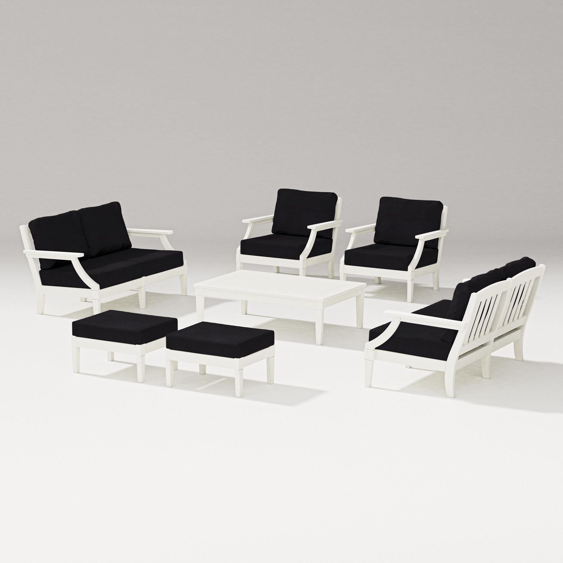 Estate 7-Piece Lounge Loveseat Set