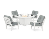 Oxford 5-Piece Deep Seating Set with Fire Pit Table