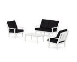 Mission 4-Piece Deep Seating Set with Loveseat
