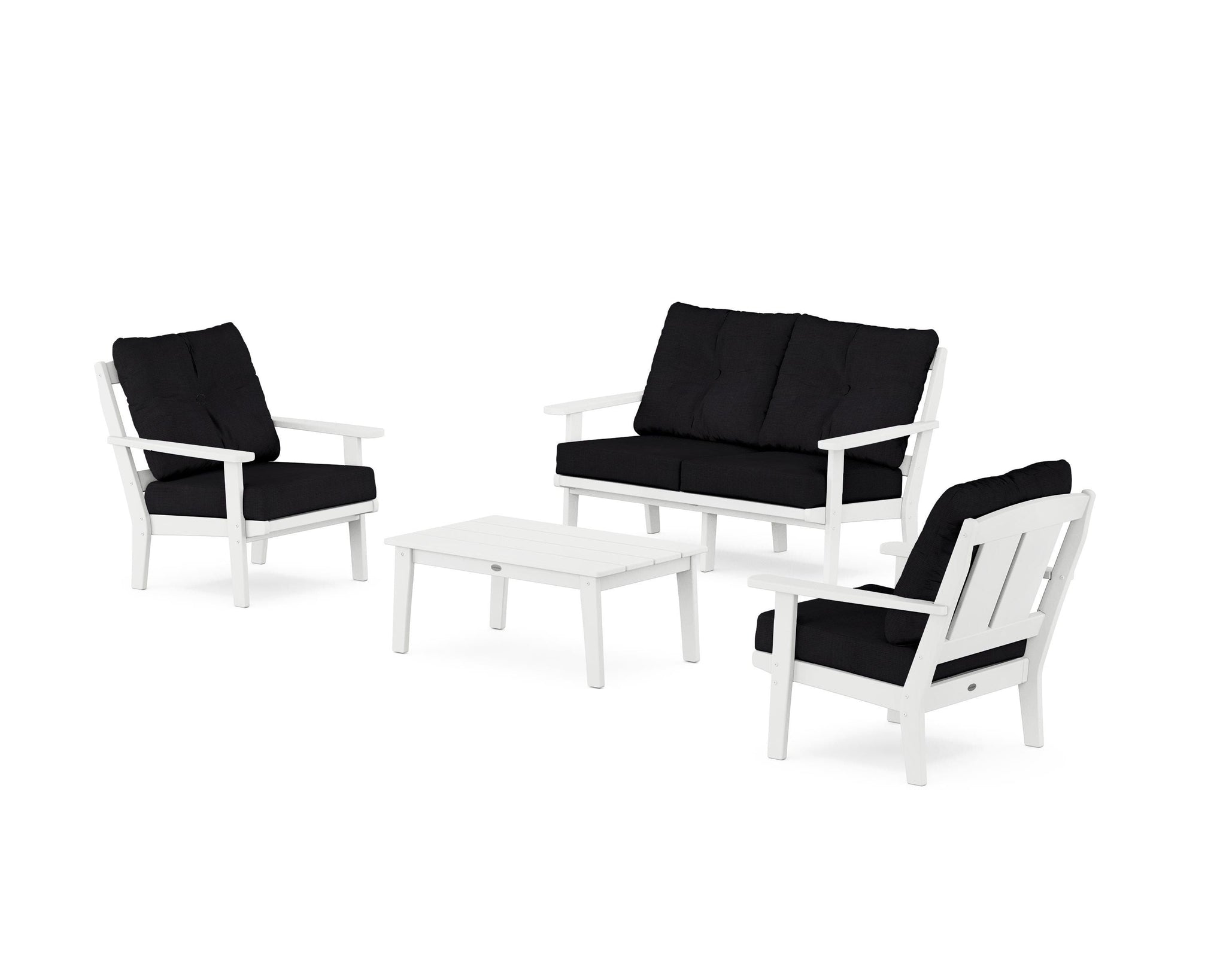 Mission 4-Piece Deep Seating Set with Loveseat