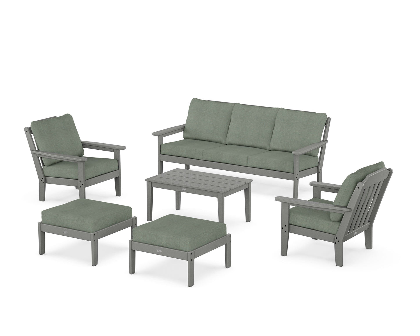 Cottage 6-Piece Lounge Sofa Set