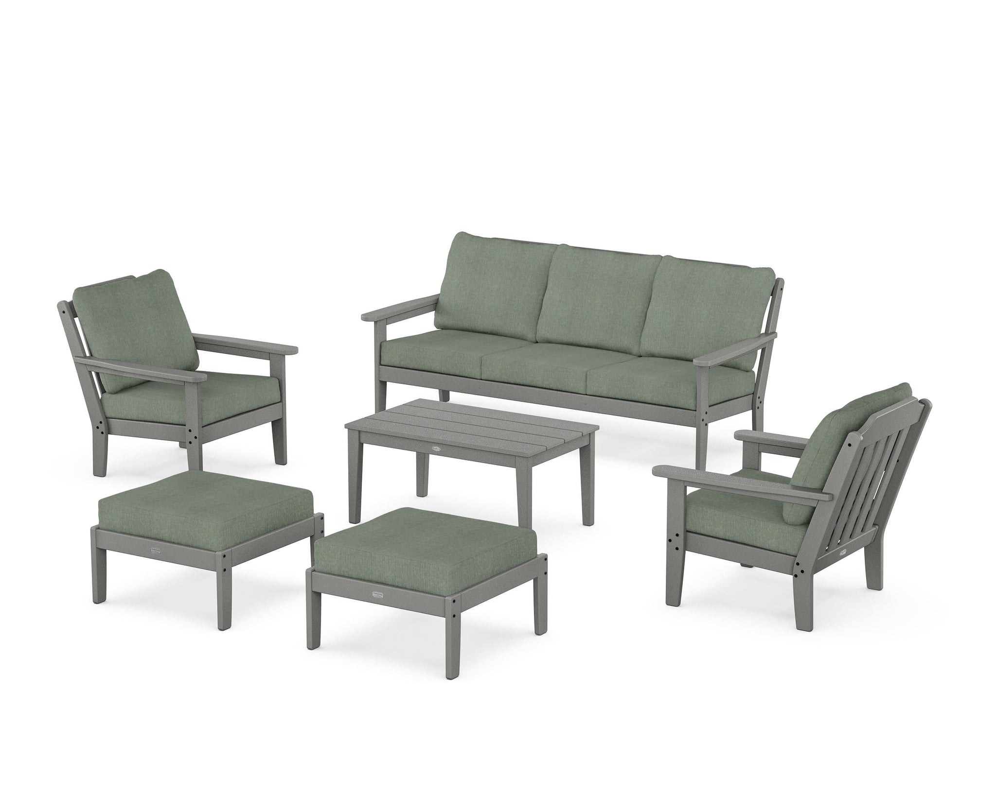 Cottage 6-Piece Lounge Sofa Set