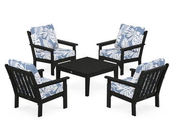 Vineyard 5-Piece Deep Seating Conversation Set