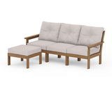Vineyard 4-Piece Sectional with Ottoman