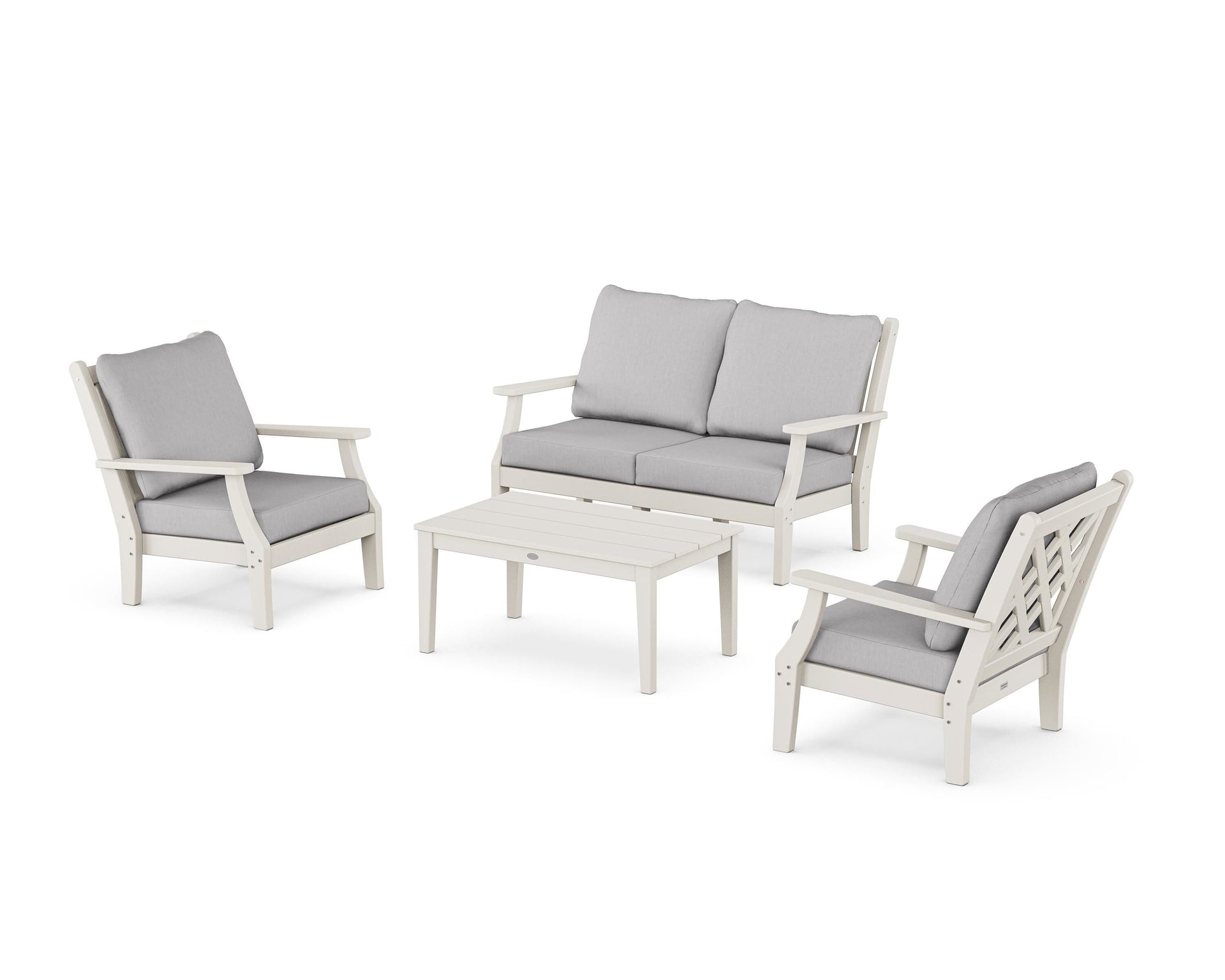 Wovendale 4-Piece Deep Seating Set with Loveseat